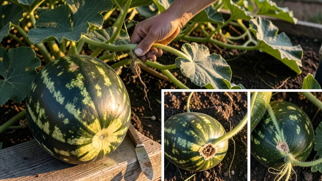 How to Know When to Pick a Watermelon Off the Vine: 4 Field-Tested Signs for Perfect Ripeness