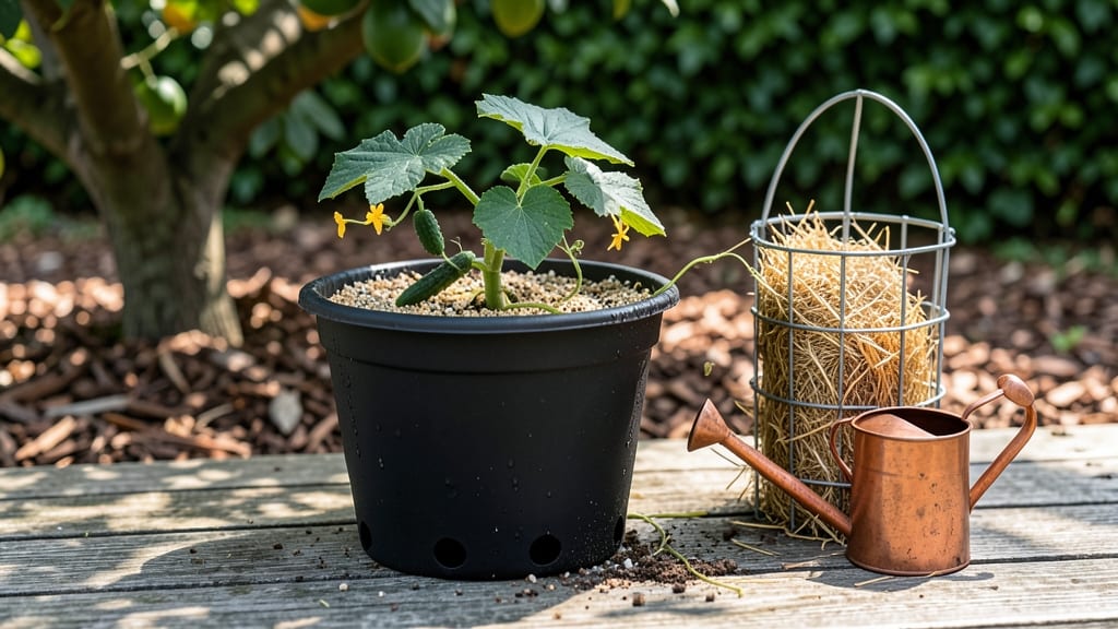 How to Grow Mini Cucumbers in Pots: Compact Vines for Balcony Harvests