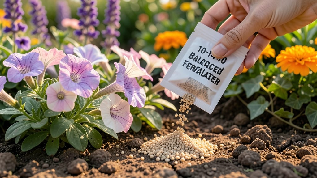 Apply Balanced Fertilizer Monthly