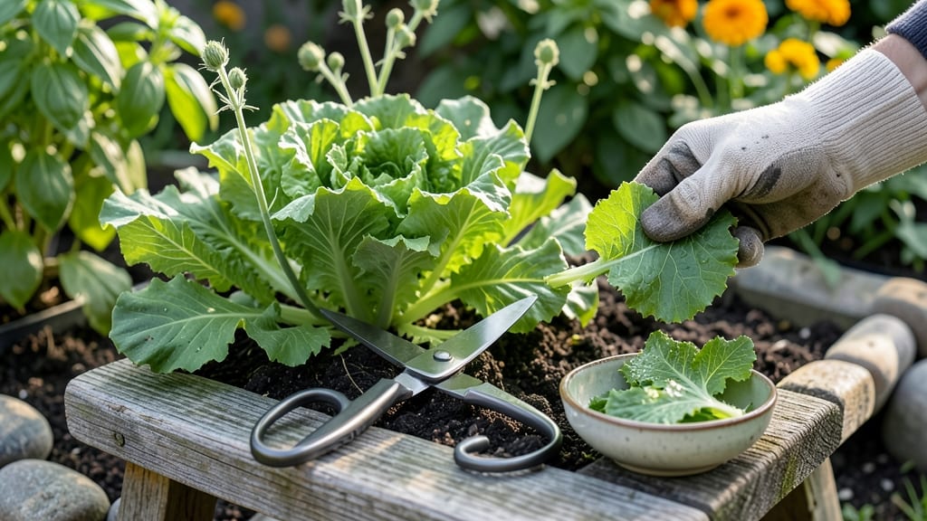 How to Harvest Lettuce Without Killing the Plant: Gentle Trimming for Continuous Growth
