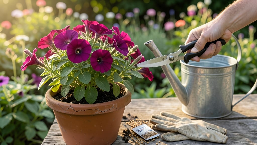How to Keep Petunias Blooming All Summer: Deadhead Daily for Nonstop Colorful Displays