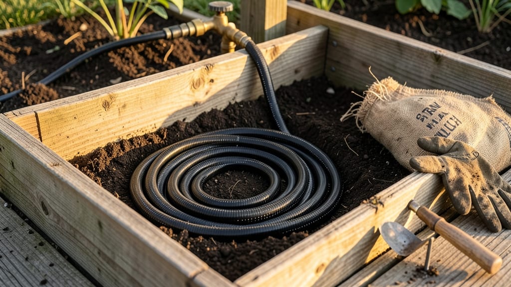 How to Install a Soaker Hose in a Raised Bed: Stress-Free Irrigation for Raised Beds