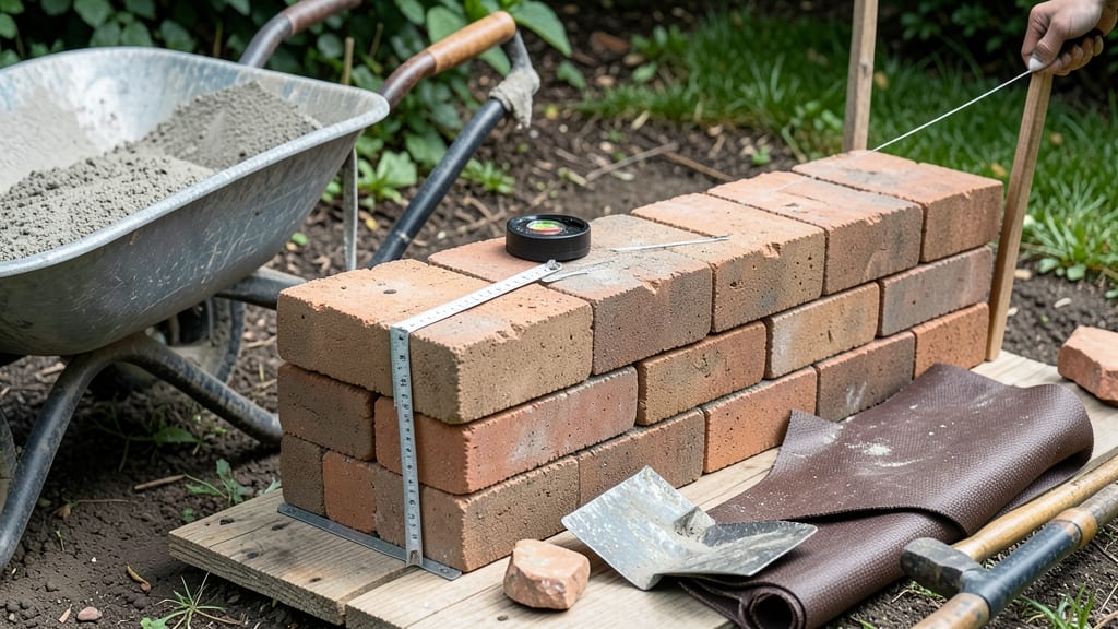 How to Build Brick Planter: Sturdy Elevated Garden in Under Two Hours
