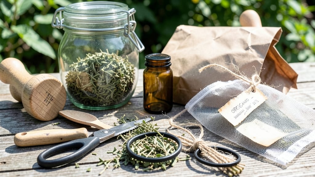 How to Dry and Store Oregano: Preserve Vibrant Flavor for Year-Long Use