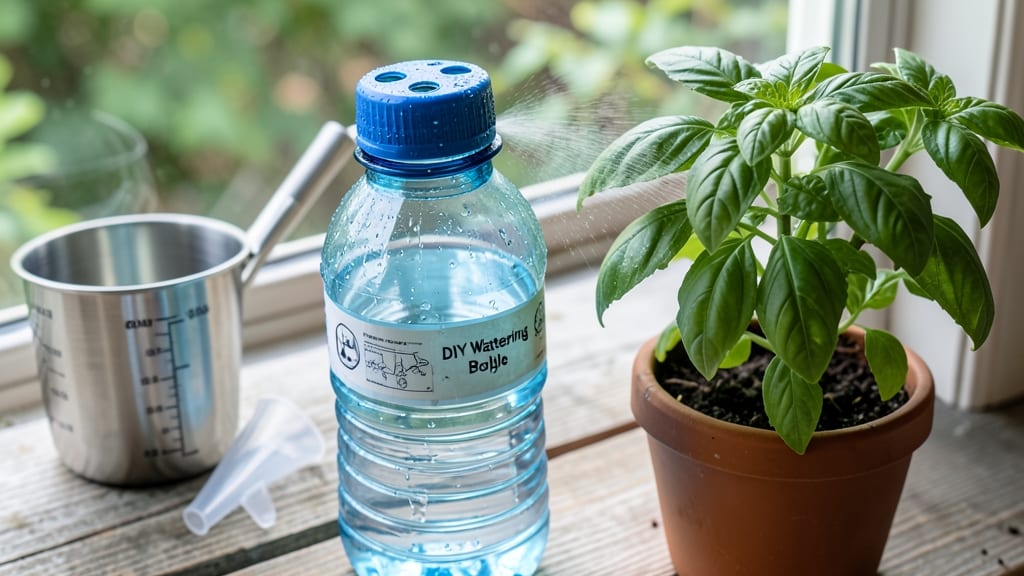 How to Make Plant Watering Bottle: Upcycled Household Hack for Precision Care
