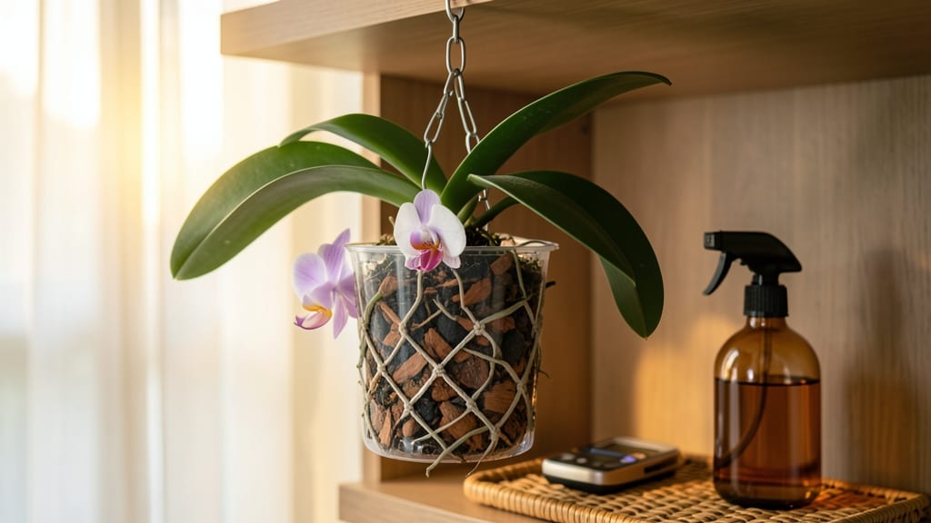 How to Grow Orchids Upside Down: Thriving Blooms With Zero Soil Needed