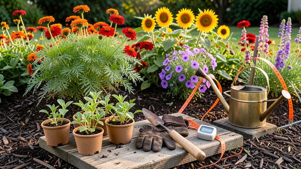 How to Grow a Flower Garden for Beginners: Stress-Free Layouts for First-Time Blooms