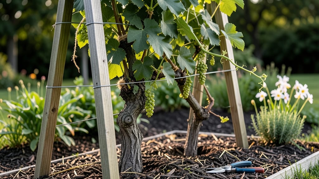 How to Build a Muscadine Trellis: Sturdy Support for Heavy Vines and Bountiful Harvests