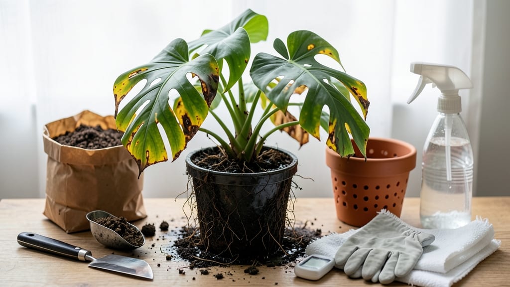 How to Help Overwatered Plant: Immediate Revival Steps for Root Recovery