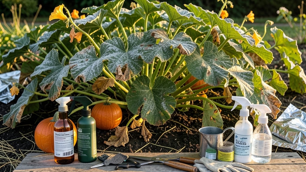 How to Get Rid of Powdery Mildew on Pumpkins: Vinegar-Spray Cure That Works in Hours