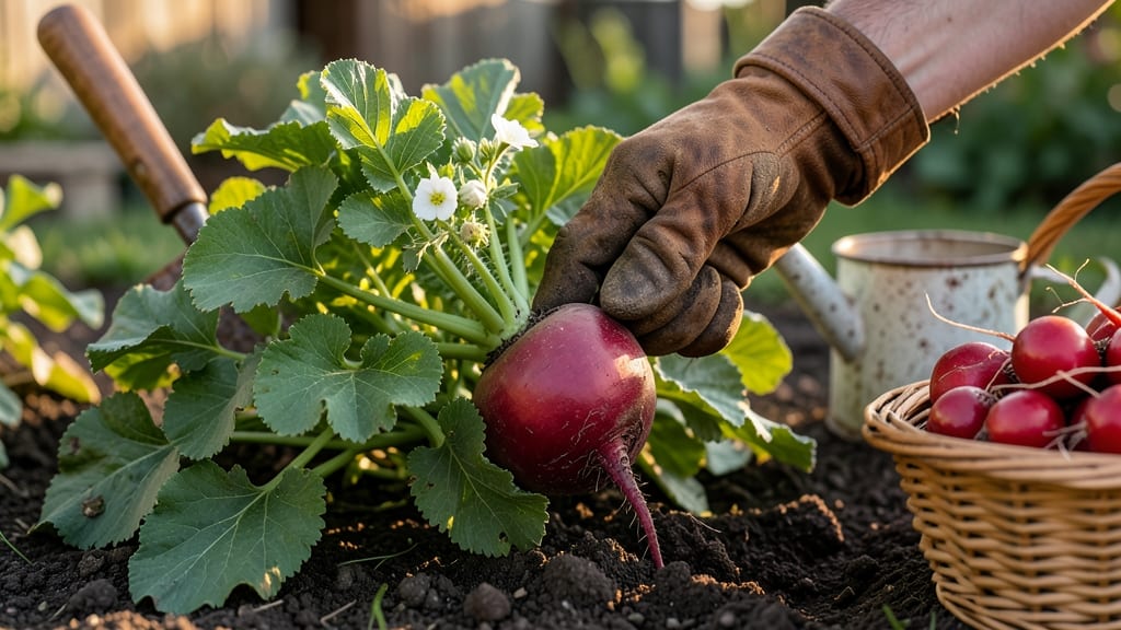 How to Grow Large Radishes: Spaced Soil Secrets for Giant Harvests