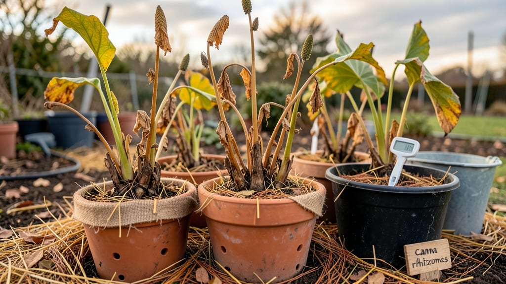 How to Overwinter Cannas in Pots Without Cutting: Cold-Hardy Survival Hacks for Year-Round Pots
