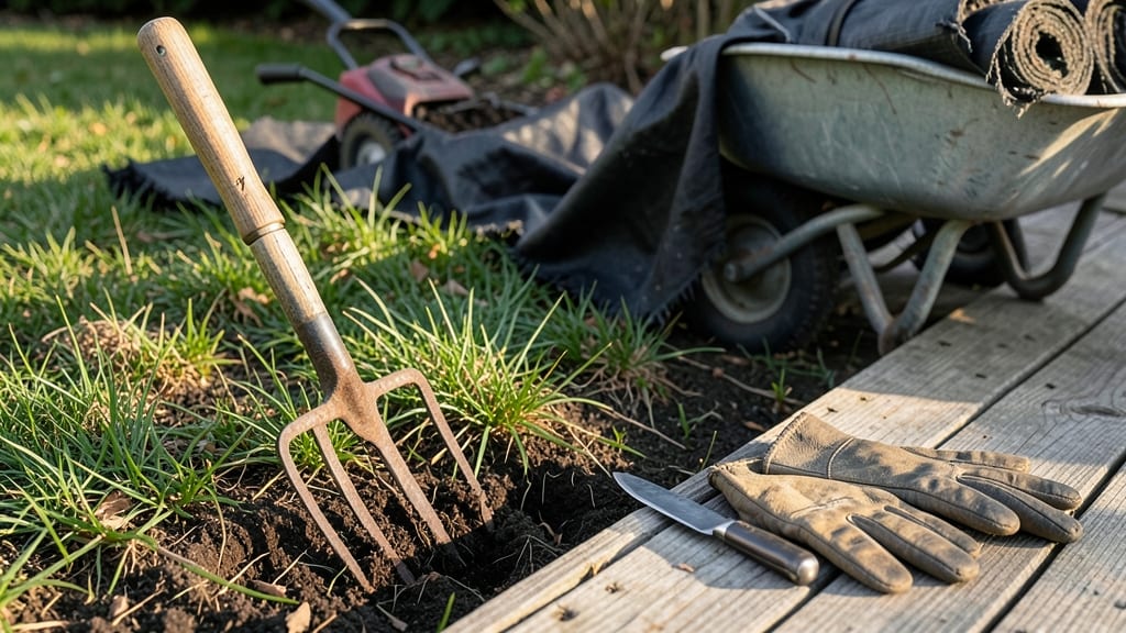 How to Dig Up Grass for a Garden: No-Till Soil Prep in 3 Simple Steps