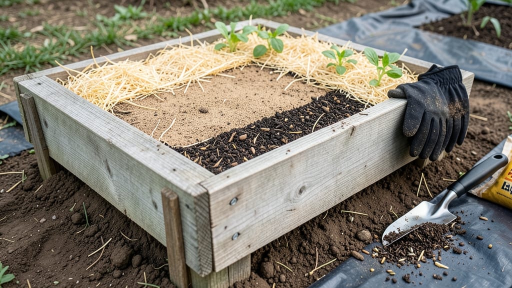 How to Fill a 12-Inch Raised Garden Bed: Layered Soil Secrets for Year-Round Growth