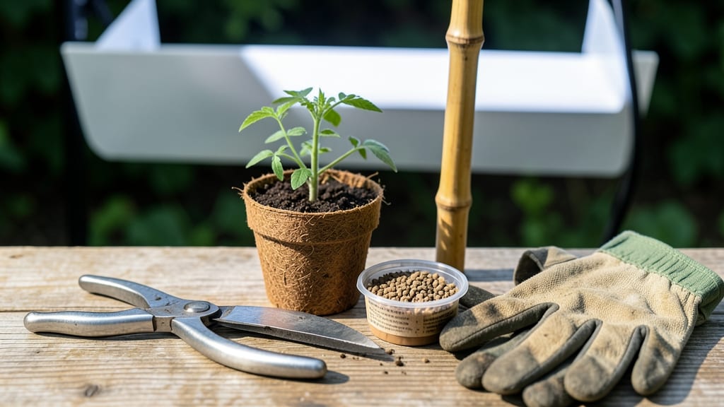 How to Fix Leggy Tomato Seedlings: Prune, Rotate, and Boost Light for Stocky Plants