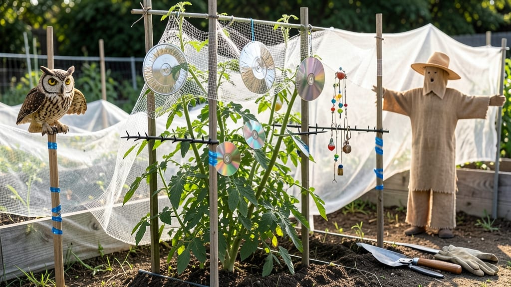How to Keep Birds Off Tomatoes: Diy Netting Tricks That Actually Work