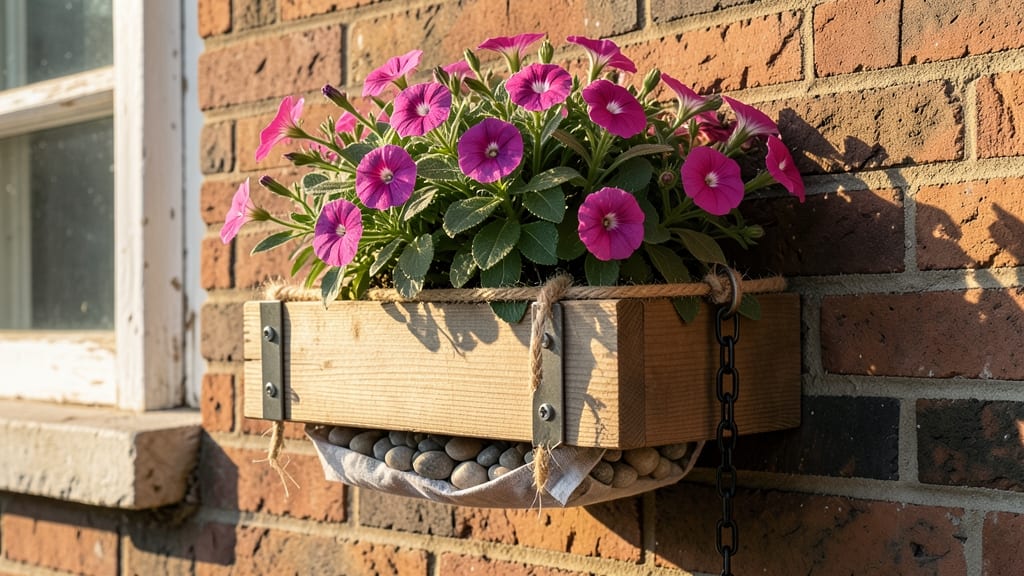 How to Hang Window Boxes on Brick Without Drilling: Adhesive-Friendly Solutions for Heavy Planters