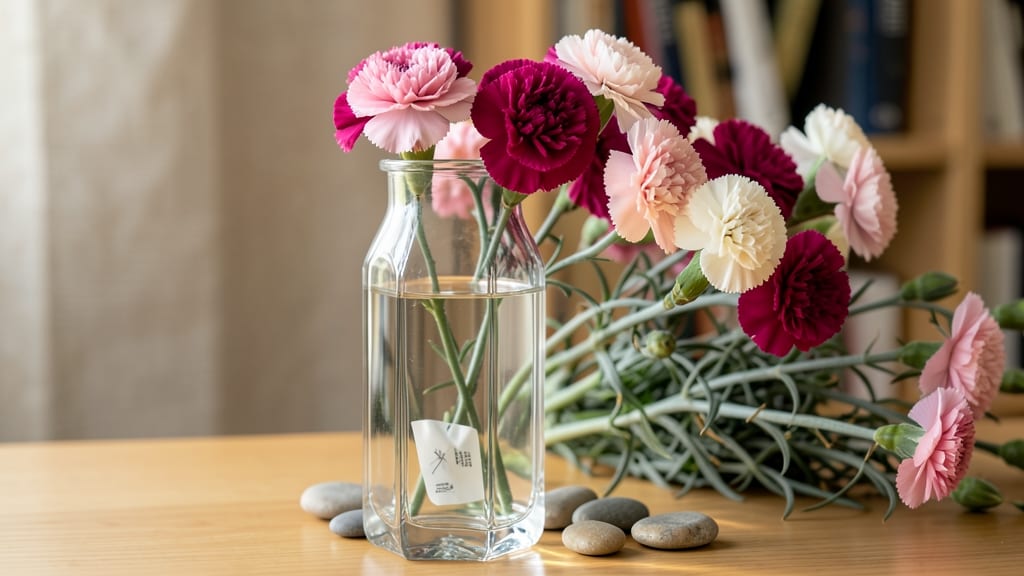 How to Arrange Carnations in a Vase: Stunning Symmetry With Odd-Numbered Blooms