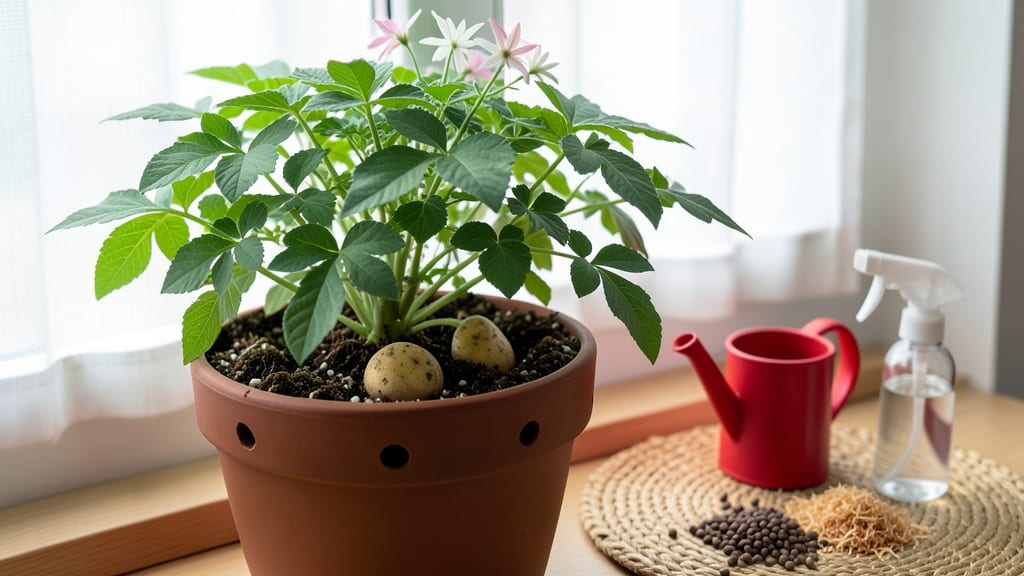 How to Grow Potatoes in Containers Indoors: Stacked Harvests in Small Spaces