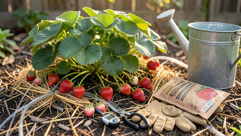 How to Get Large Strawberries: Prune, Feed, and Space for Giant Berries