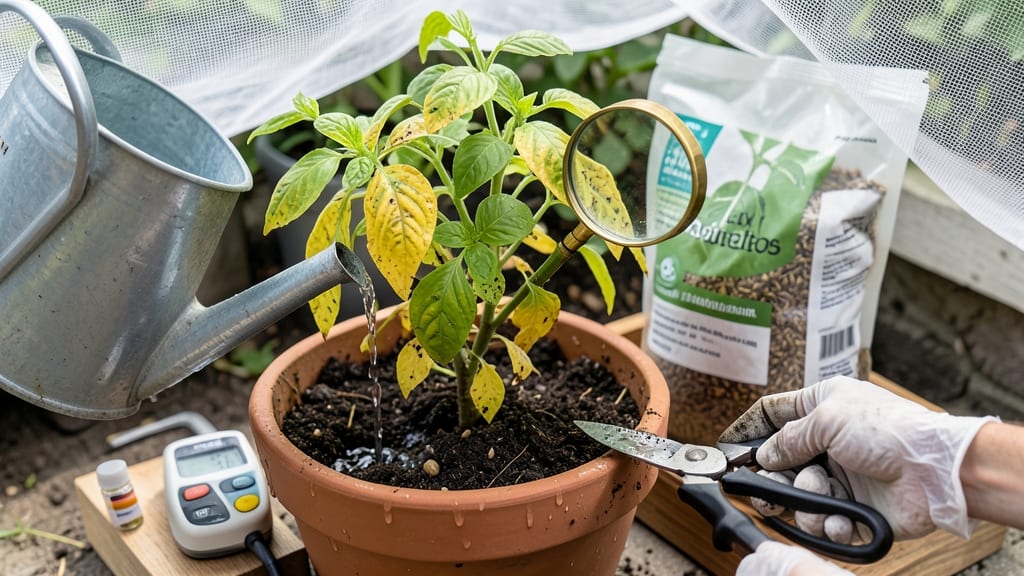 How to Fix Yellow Basil Leaves: Revive Your Herbs With Light and Water Tricks