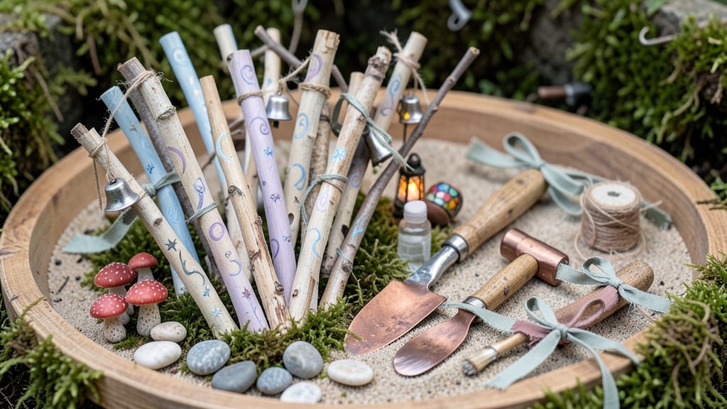 How to Make Fairy Garden Stakes: DIY Sturdiness With Twigs and Glue
