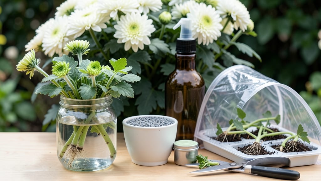 How to Grow Mums From Cuttings: Year-Round Blooms in 3 Simple Steps
