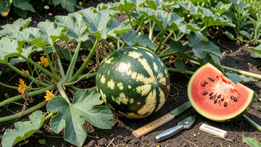 How to Know When Watermelon Is Ready to Harvest: 3 Field Tests for Peak Ripeness