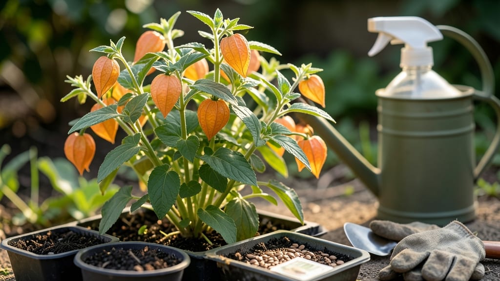 How to Grow Chinese Lantern Plant From Seed: Germination Tricks for Vibrant Fall Foliage
