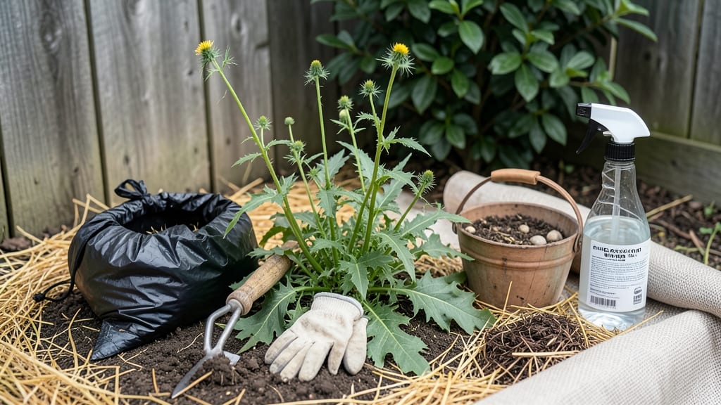How to Get Rid of Sow Thistle: Boil-and-Pour Shock Treatment for Instant Eradication