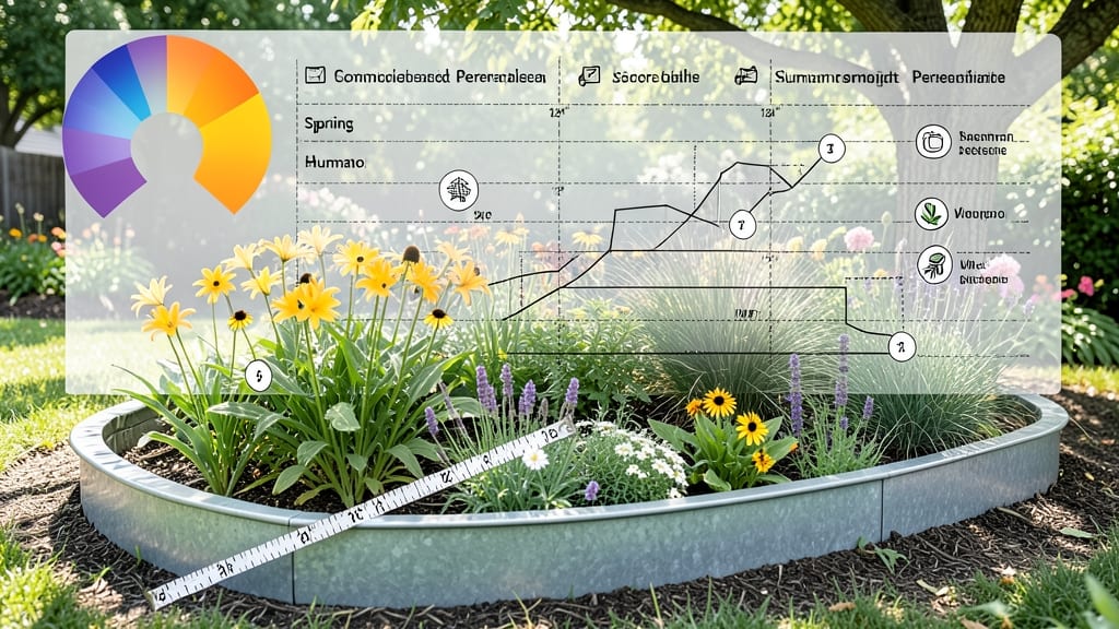 How to Design Flower Bed Layouts: Symmetry Secrets for Stunning Season-Long Displays