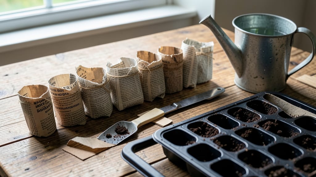 How to Make Newspaper Pots: Sustainable Planters From Recycled Paper
