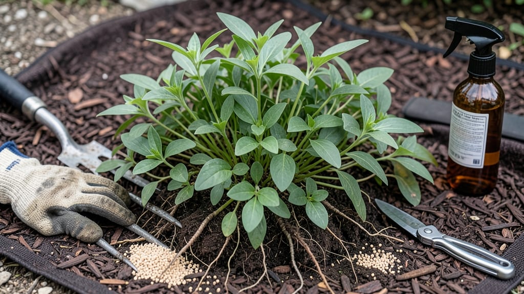 How to Get Rid of Spiderwort: Boil-and-Pour Barrier That Smothers Roots Fast