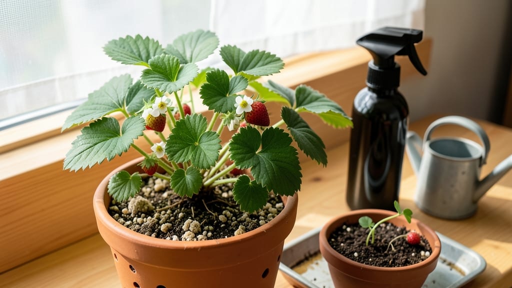 How to Grow Strawberries from a Strawberry Indoors: Year-Round Harvest With Minimal Space