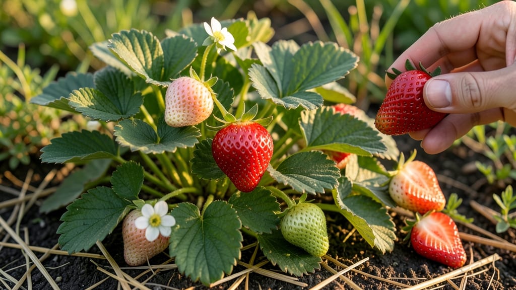 How to Know When a Strawberry Is Ripe: 3 Simple Touch-and-Sight Checks