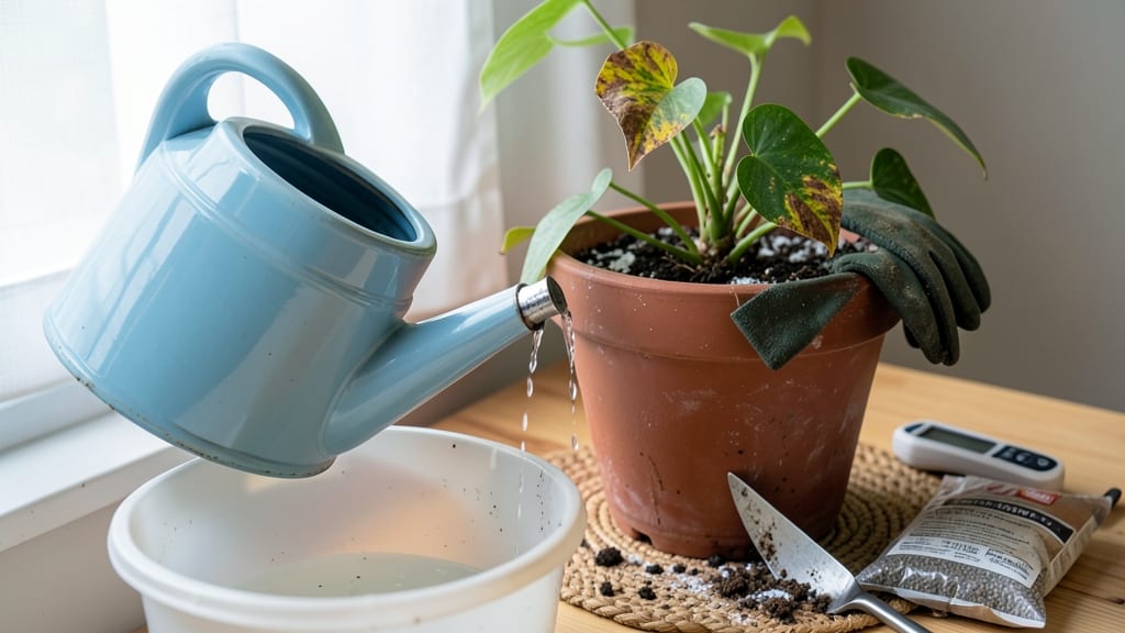 Fix Over-Fertilized Plants: Flush Away Salt Buildup in 3 Easy Steps