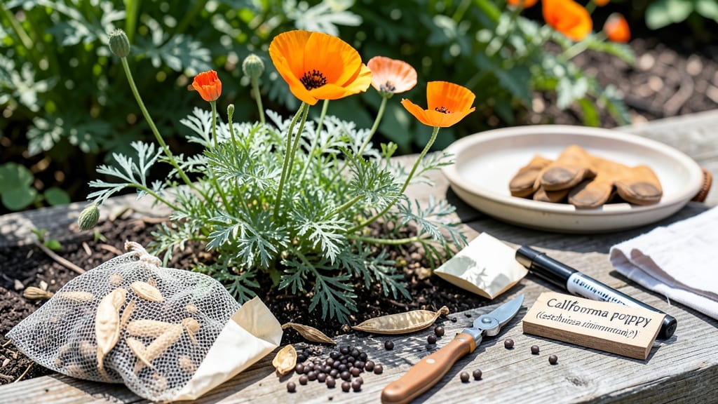 How to Collect California Poppy Seeds: Timing and Technique for Maximum Yield