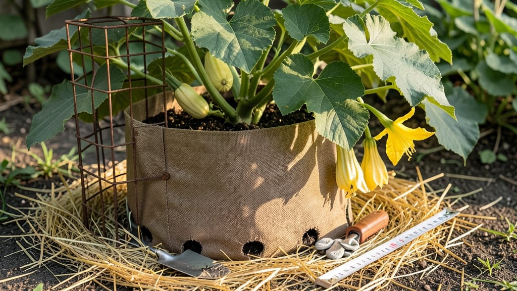 How to Grow Butternut Squash in Small Spaces: Vertical Trellis Secrets for Big Harvests