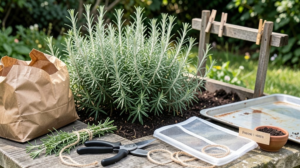 How to Dry Rosemary Naturally: Preserve Herbs' Potent Flavor for Months