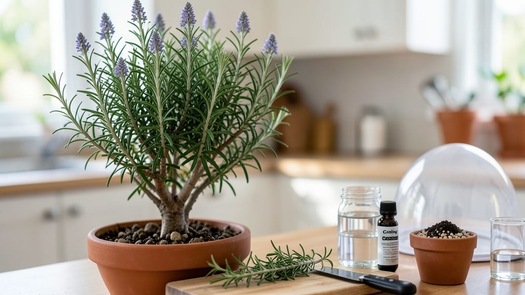 How to Clone Rosemary: Stem-Cutting Method for Bushy Growth