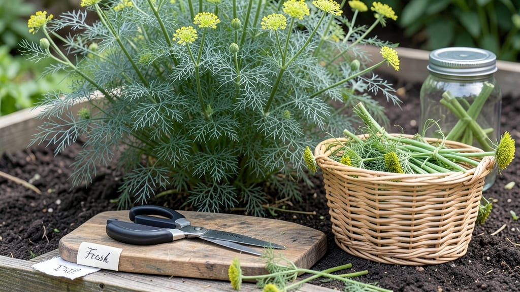 How to Harvest and Store Fresh Dill: Peak Flavor Preservation in 10 Days