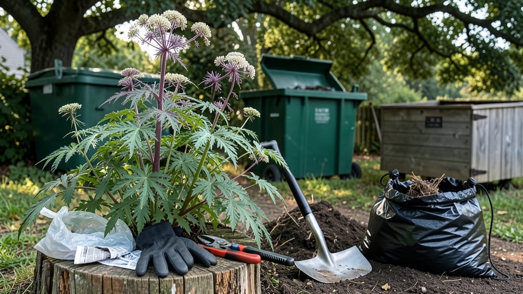 How to Dispose of Poison Hemlock Safely: Toxic-Free Garden Cleanup Steps