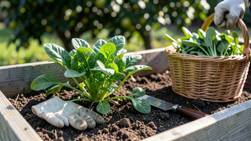 How to Know When to Harvest Spinach: 3 Leaf Tests for Peak Flavor